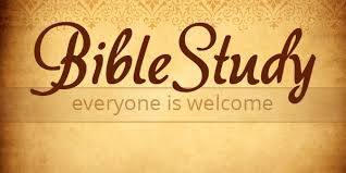 Bible Study - Everyone is Welcome